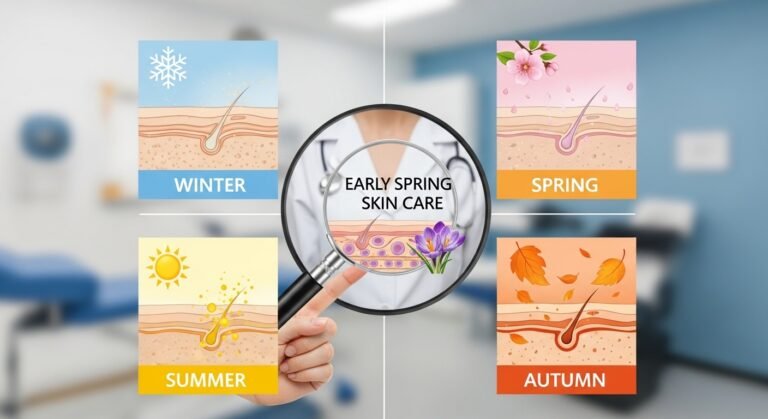 Early Spring Skincare tips by the best dermatologist in Islamabad