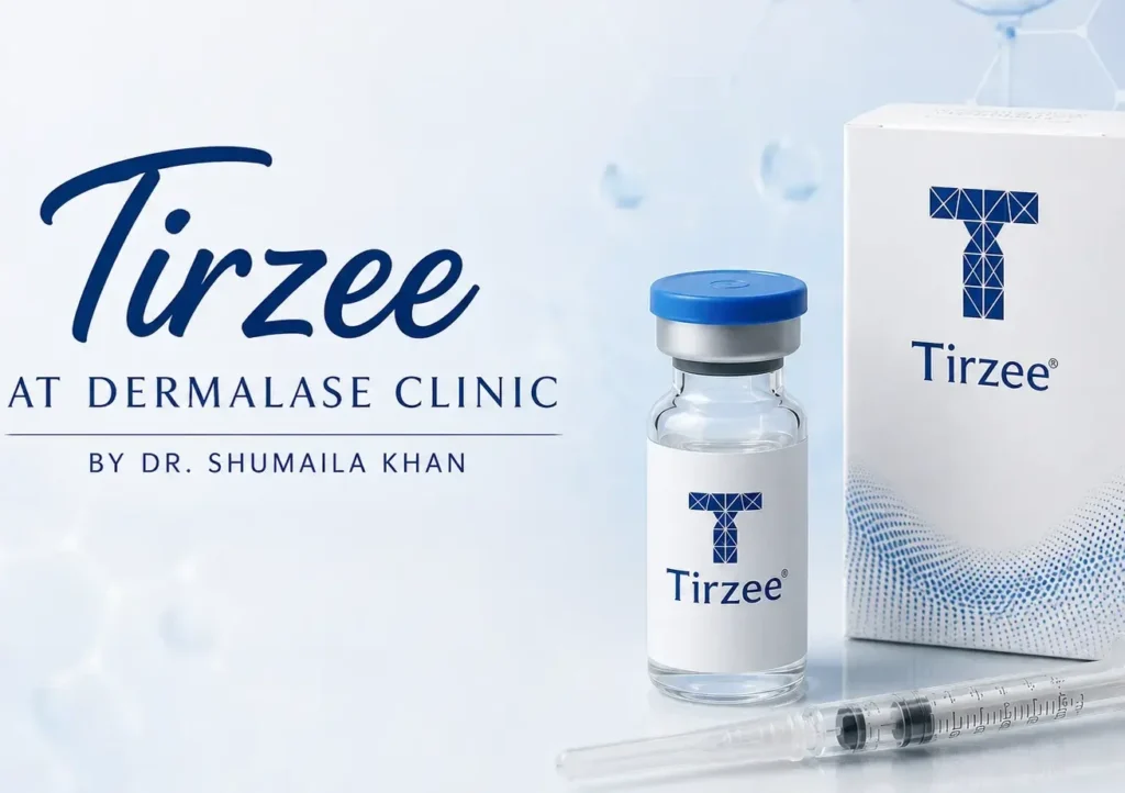 Tirzee Injection in Islamabad 1 Tirzee Injection in Islamabad by Dr Shumaila khan ata Dermalase Clinic with cheap price. Book us Now!